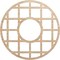 Ekena Millwork O'Neal Wood Fretwork Pierced Ceiling Medallion, Alder, 22"OD x 8"ID x 1/4"T CMWP22X22X0250ONAL - alternate 1
